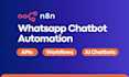 build n8n based ai whatsapp chatbot automation