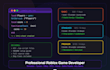 build a professional roblox game with scripting and UI