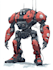 design sci fi mecha and robot concept art