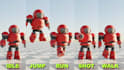 create rig and 3d character animation for games