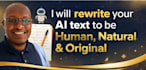 rewrite your ai text to be human, natural, and original