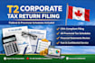 file canada corporate tax return t2 with cra to avoid penalties