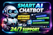 build custom ai chatbot using gpt, langchain, rag for your business