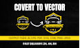 do vector tracing or convert to vector quickly