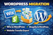 migrate wordpress website shopify migration or wix to wordpress wix to shopify