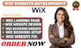 wix landing page payment integration acuity scheduling fix issue booking website