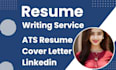 provide professional resume and cover letter writing service, design resume