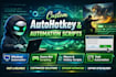 code autohotkey script, windows automation, game bot, macro script, ahk script