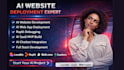 fix deploy ai full stack saas mvp website on lovable replit superbase firebase