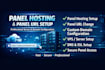 setup panel hosting and change your panel URL with domain configuration