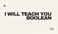 teach and lecture you boolean