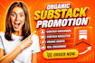 organic substack promotion substack subscribers substack newsletter
