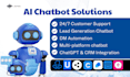 do ai chatbot with manychat, uchat, botpress, chatfuel, tidio, intercom, landbot