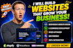 do website development as full stack web developer, front end, backend developer