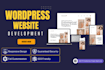 do website development as full stack web developer, front end, backend developer