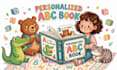 create a personalized abc alphabet book featuring your child