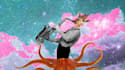 edit unique collage and mixed media animation, vox style paper collage animation