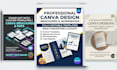 create custom canva templates, business brochures, and pdf workbooks