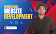 develop a professional website as a full stack web developer