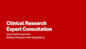 provide expert clinical research and redcap consultation