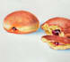 create a hand drawn bakery food illustration