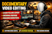 do fern style 3d documentary editing for faceless channels