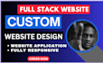 build full stack custom website backend frontend  developer nextjs flufferflow