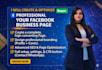 create and optimise facebook business page