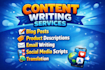 content writing and translation