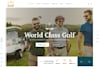 do golf website design