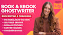 be your amazon kdp ghost writer, ebook ghostwriter, non fiction ghostwriter