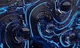 create 3d abstract animation, 4k loop animation, gif houdini and motion graphics