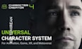 create a high quality 3d character model for games animation and metaverse