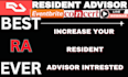promote resident advisor event, ra interested audience to increase attendees