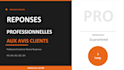 write professional customer replies