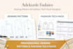 do clothing pattern design, garment pattern drafting fashion tech pack