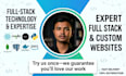 do website development, full stack web development