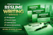 write ats resume, executive resume, professional CV rewrite