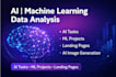 help with ai tasks, ml projects and landing pages