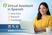 virtual assistant in spanish