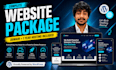 build custom wordpress website with domain and hosting