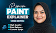 do the paint explainer style video