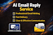 write professional business email replies for you