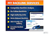 create high quality manual profile SEO backlinks