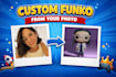 create a custom funko style figure from your photo