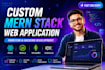 create you website as full and mern stack web application developer