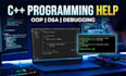 fix cpp bugs, oop tasks, and data structures assignments