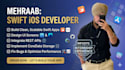 fix bugs develop UI and integrate API in your swift ios app