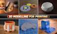 do 3d modeling for 3d printing and create stl files