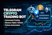 develop a telegram crypto trading bot for automated crypto trading